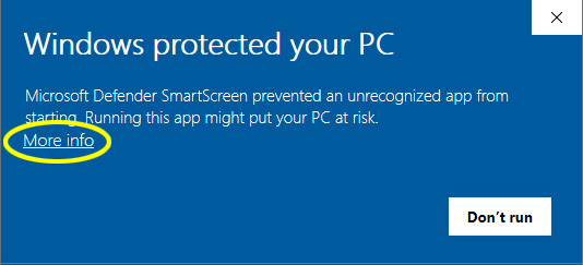 Windows security alert screenshot 1